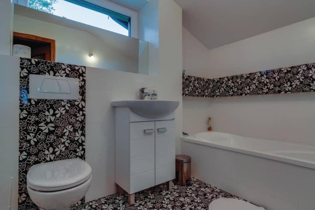 Vila Straszny Dom Na Kaszubach Studzienice Exteriér fotografie